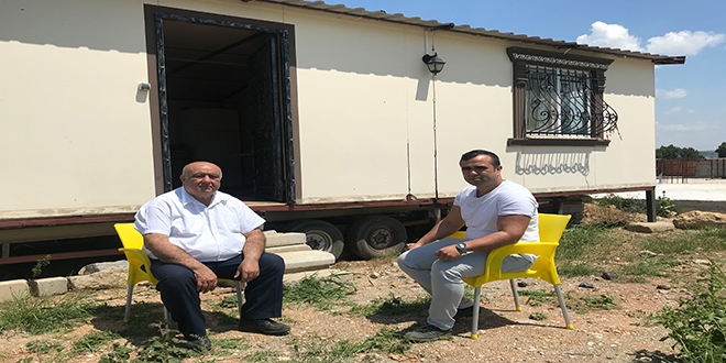Tekerlekli evi 'imar barışından faydalansın' istiyor