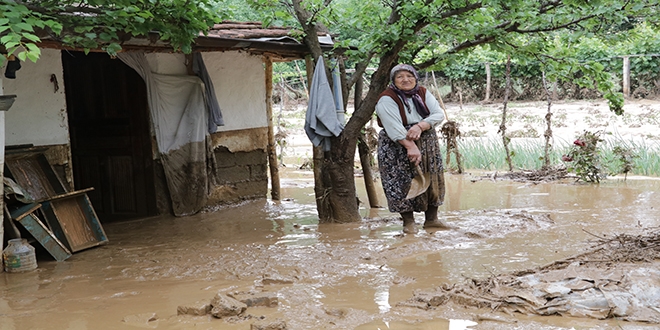 Yozgat'ta saanak ve sel...600 tavuk telef oldu