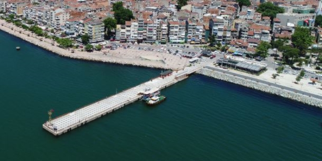 Gemlik'te deniz ulam balyor