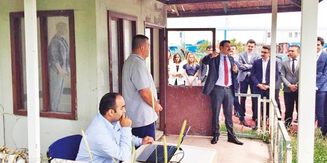 Tekrar açılan Akademi'de olay yeri eğitimi
