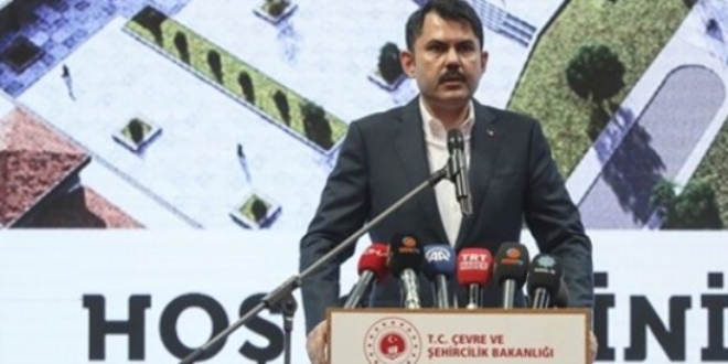Bakan Kurum'dan Silivri'ye millet bahçesi müjdesi
