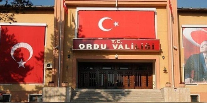 Ordu Valiliği'nden 'VIP' açıklaması