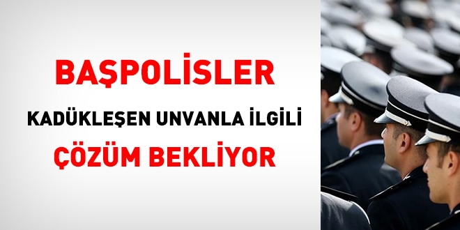 Başpolisler, komiserlik düzenlemesi istiyor