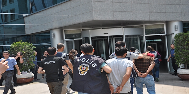 Bursa'daki 'Çekirge' operasyonuna 35 tutuklama