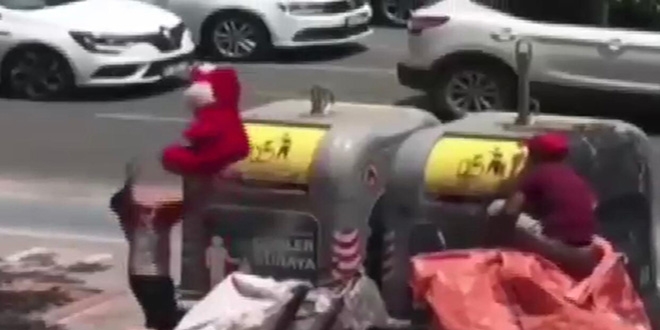 Çöpten çıkan mutluluk
