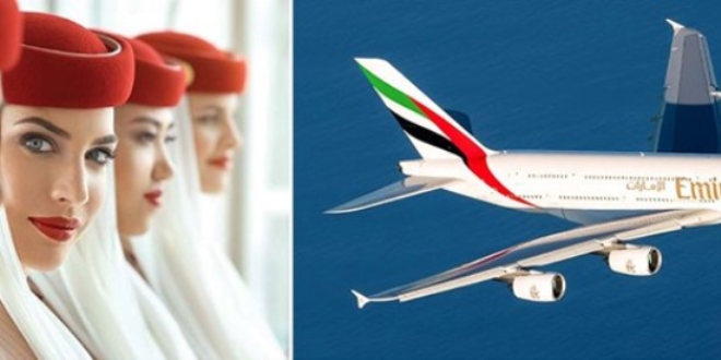 Emirates 15 bin TL maala Trkiye'den hostes alacak