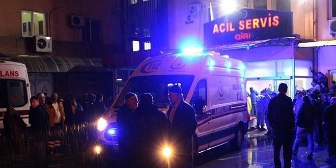 orum'da minibs ile otomobil arpt: 14 yaral