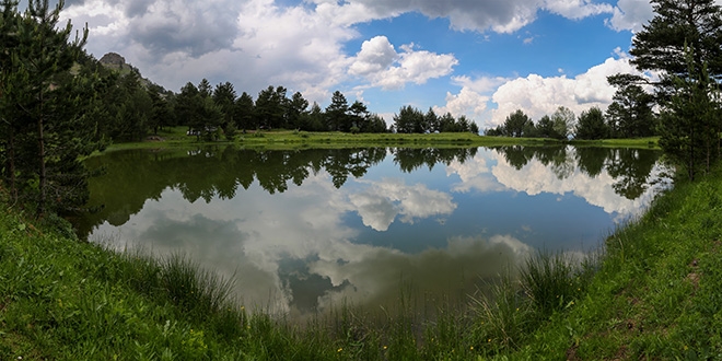 Tabiat harikas Altnpnar Limni gl 'Tabiat Park' olmay bekliyor
