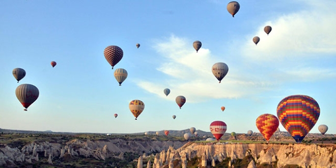 Kapadokya'da balon uularna yeni dzenleme