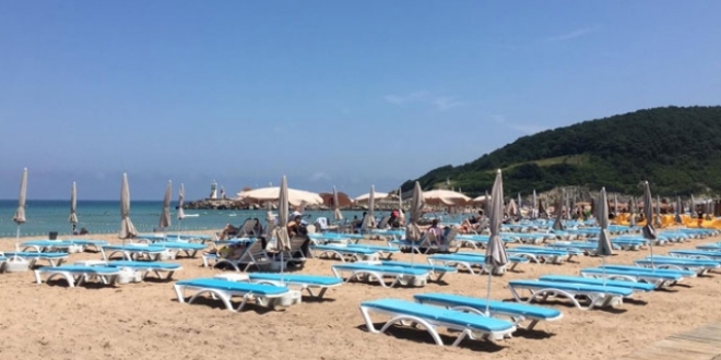 Semen sanda kilitlendi, plajlar bo kald