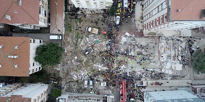 Kartal'daki çöken bina davasında müştekiler dinlendi