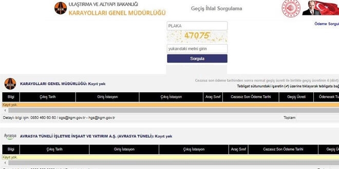 Sahte HGS sitelerine dikkat! Dolandırılabilirsiniz