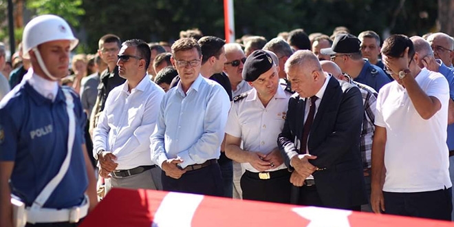 Şehit komiser memleketine gönderildi