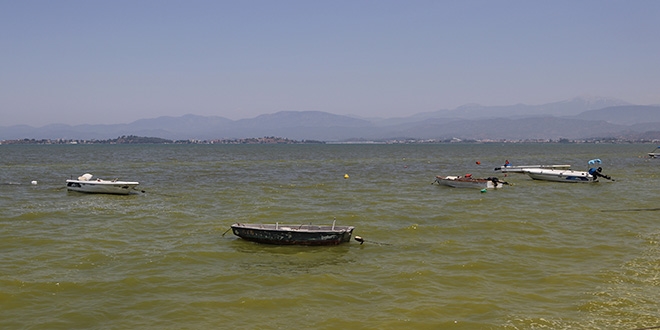 Fethiye Körfezi'nin rengi değişti