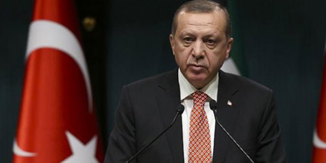 Erdoan'dan ehit ailesine basal telgraf