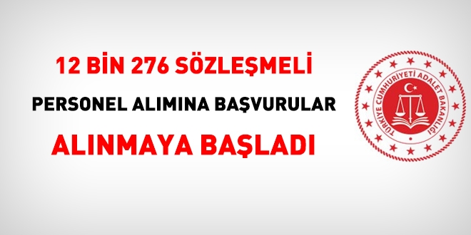 12 bin 266 sözleşmeli personel alımı için başvurular alınmaya başladı