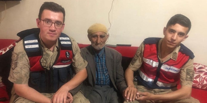 Kayıp yaşlı adam termal kamerayla bulundu