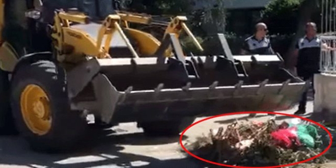 Belediye, çöpleri sahiplerine aynen iade etti