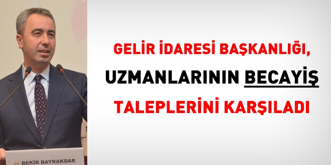 GİB, 174 Gelir Uzmanının becayiş talebini karşılayacak