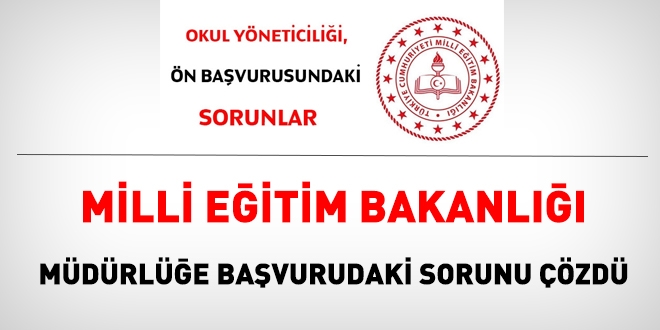 Okul müdür yardımcıları, müdürlüğe başvurabilecek