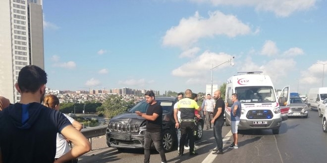 TEM'de direksiyon başında kalp krizi geçirdi