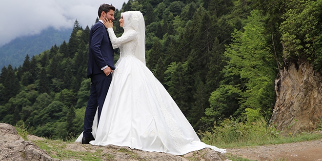 Rize'nin yaylalar fotoraf stdyosu oldu