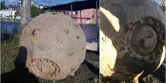 Sakarya'da deniz mayını bulundu