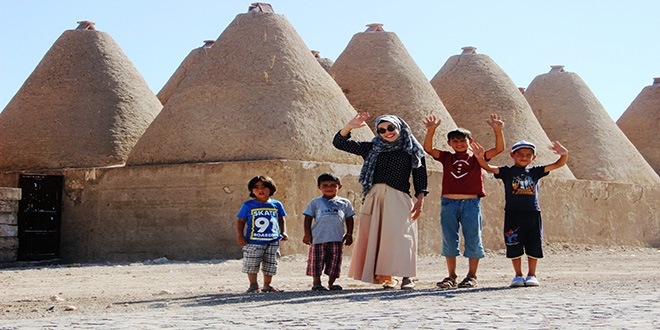 Klima görmeyen Harran'ın kümbet evleri turistlerin ilgi odağı