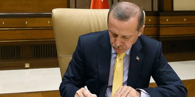 Erdoğan'dan şehit ailesine başsağlığı telgrafı