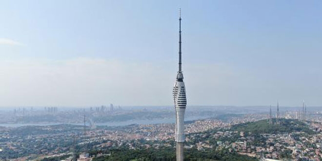 Çamlıca Kulesi'nde sona doğru