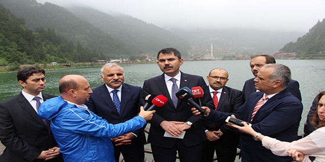 Bakan Kurum: Tıpkı Ayder gibi Uzungöl de dönüşecek