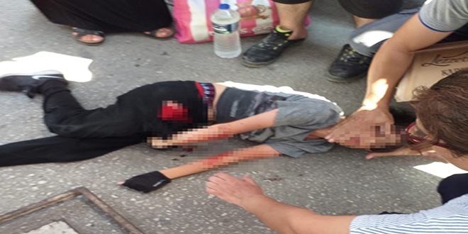17 yaşındaki sürücünün çarptığı bisikletli çocuk havaya savruldu