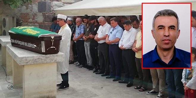 Hayatını kaybeden öğretmen toprağa verildi