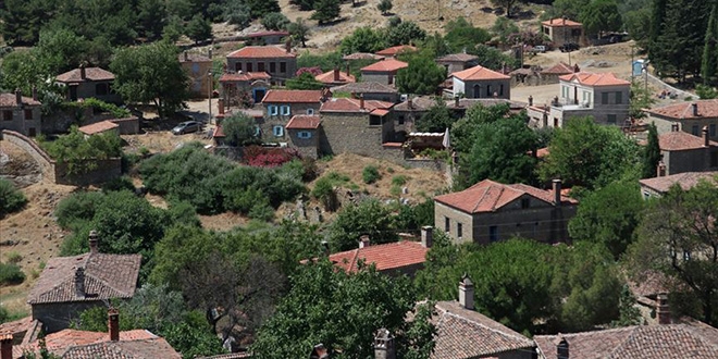 Kazdağları'nın otantik köyünden turist eksik olmuyor