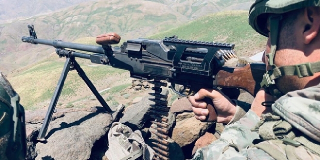 Pene-2 Operasyonu'nda PKK hedefleri ate altna alnd