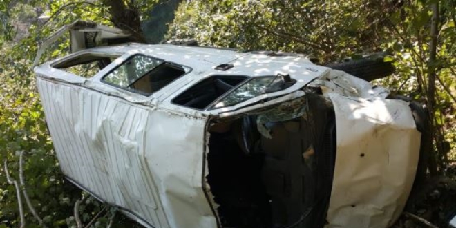 Giresun'da minibüs dereye yuvarlandı: 6 ölü, 5 yaralı