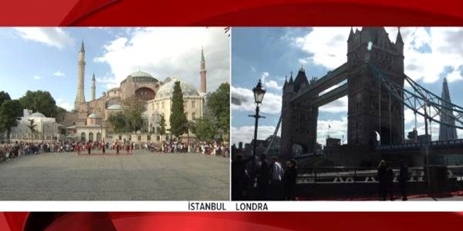 İstanbul ve Londra'da eş zamanlı 15 Temmuz gösterisi