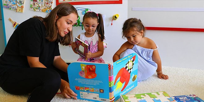 Bu kütüphaneye gelmek 'bebek işi'