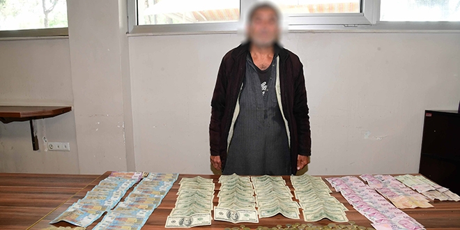 Dilencinin üzerinden servet çıktı