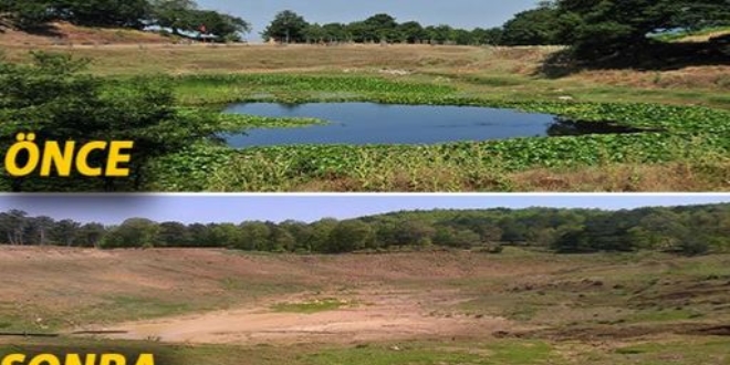 Doa harikas glde bir gram su kalmad