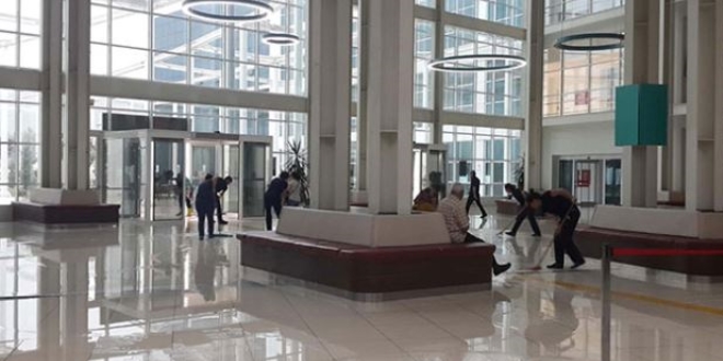 Mula'da yamur yad, hastane su altnda kald