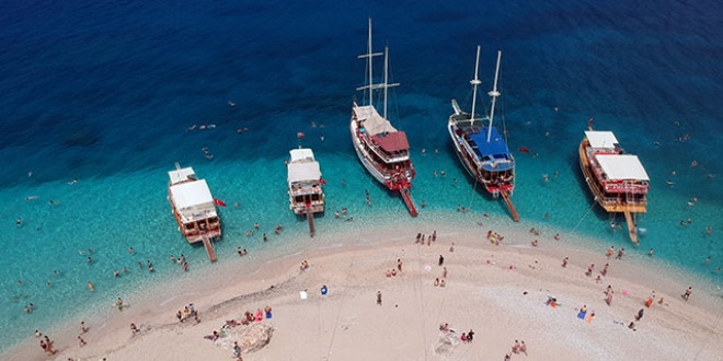 Antalya'nn Maldivleri'nde tehlike anlar