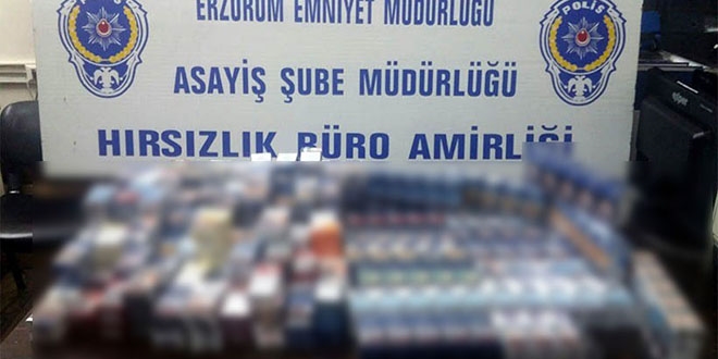 300 bin TL'lik sigara çalan hırsız mağaza müdürü çıktı