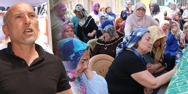 Cenazede pankartlı isyan!
