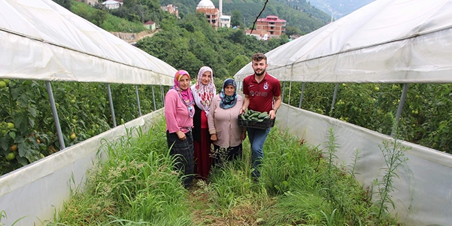 Karadeniz insanını zorluklar hiç yıldırmıyor