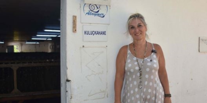 Kadın girişimci salyangoz çiftliği kurdu