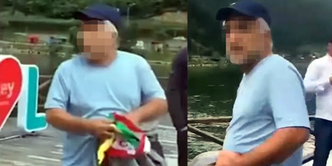 Iraklı turistlere tepki gösteren kişi hakkında inceleme