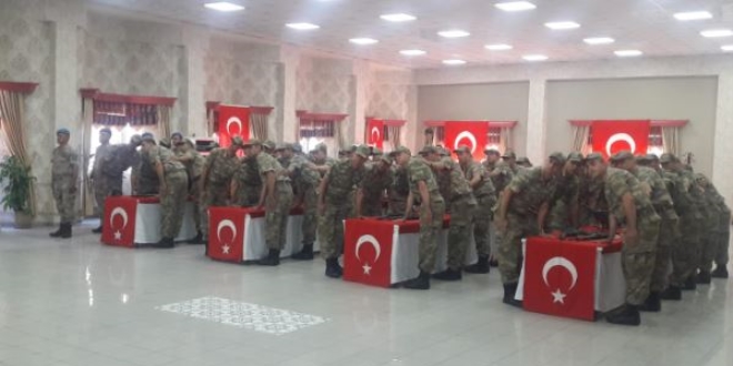 Adıyaman'da bedelli erbaş ve erler yemin etti