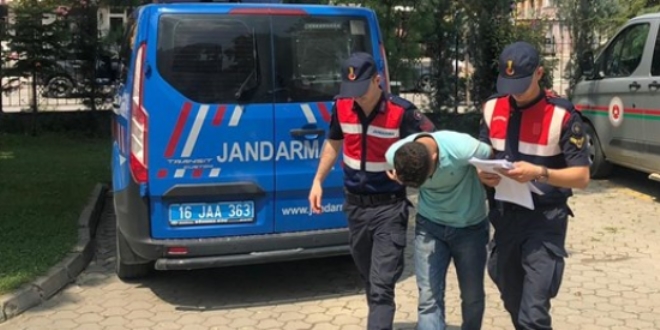 Okul inşaatından demir çalan kişi tutuklandı