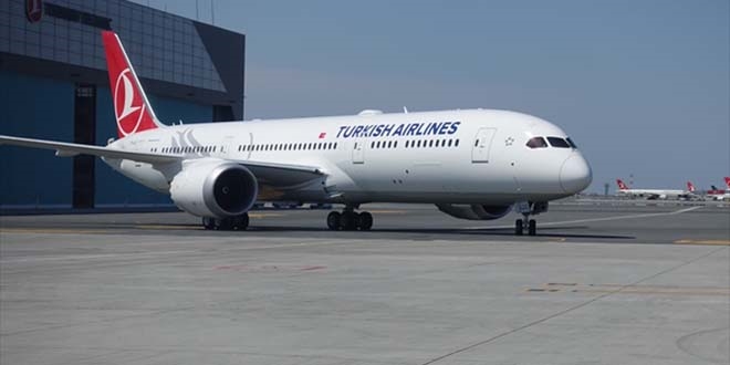 THY'nin üçüncü 'rüya uçağı' İstanbul'da